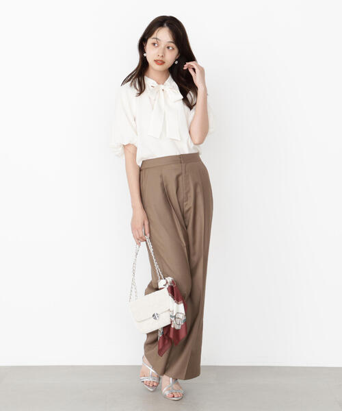 PROPORTION BODY DRESSING(プロポーションボディドレッシング)の「<ウォッシャブル>イージーワイドパンツ / 1215230804(その他パンツ・レディース・ダークグレー/ブラウン・SMALL/MEDIUM/P/S)」の12枚目の写真