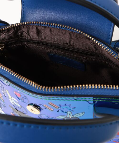 INGRESSO（イングレッソ）の「【 EYE theme / アイ テーマ 】 エナメル 2way ショルダーバッグ（ショルダーバッグ・レディース・ブルー系・FREE）」の4枚目の写真