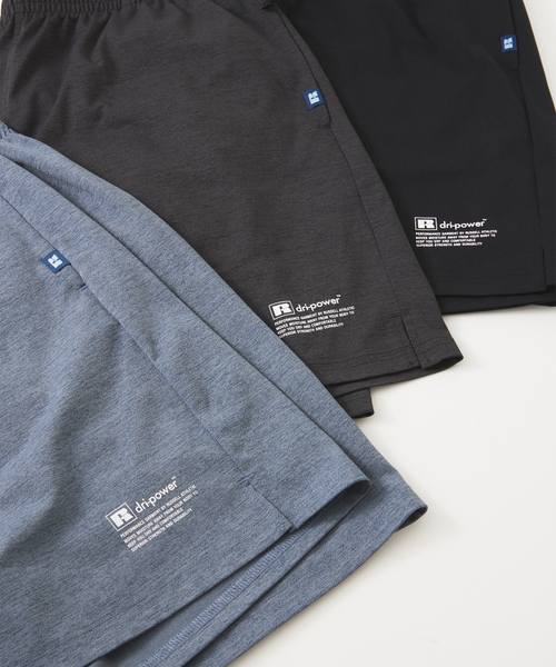 Russell Athletic(ラッセルアスレティック)の「吸水速乾 RUSSELL ATHLETIC 別注 DRI-POWER(R) ショーツ(その他パンツ・メンズ・チャコールグレー/ブラック/ライトブルー・SMALL/MEDIUM/LARGE)」の5枚目の写真