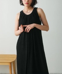 ジャガードフレアワンピース