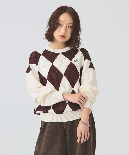 別注】FRED PERRY / ARGYLE JUMPER（ニット/セーター）｜FRED PERRY