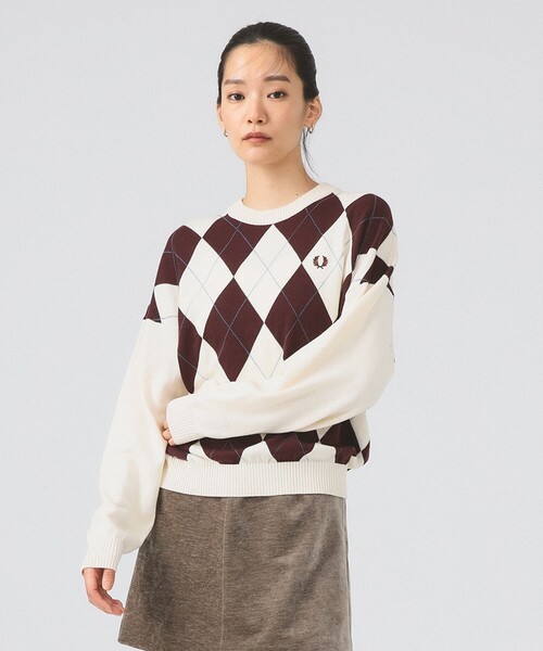 別注】FRED PERRY / ARGYLE JUMPER（ニット/セーター）｜FRED