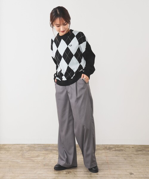 別注】FRED PERRY / ARGYLE JUMPER（ニット/セーター）｜FRED