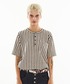 WISH FOR EVER（ウィッシュフォーエバー）の「ASSORT DRAW CODE PILE HENRY NECK / アソートドローコードパイルヘンリーネック（Tシャツ/カットソー・MEDIUM）」
