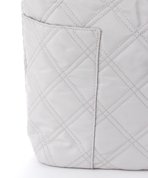 studio CLIP(スタディオクリップ)の「【人間工学に基づいて考えた!】からだよろこぶキルトトート&ショルダーバッグ(トートバッグ・レディース・ライトグリーン/グレー/ブラック・FREE)」の13枚目の写真