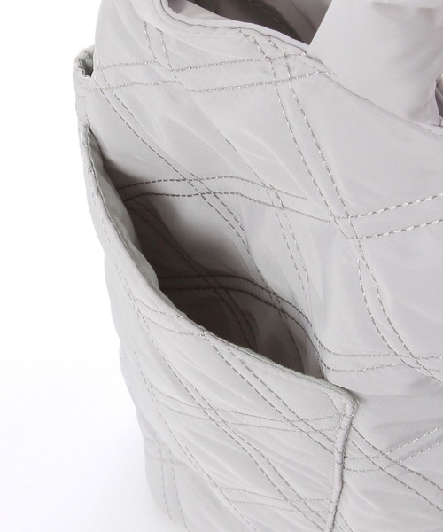 studio CLIP(スタディオクリップ)の「【人間工学に基づいて考えた!】からだよろこぶキルトトート&ショルダーバッグ(トートバッグ・レディース・ライトグリーン/グレー/ブラック・FREE)」の14枚目の写真