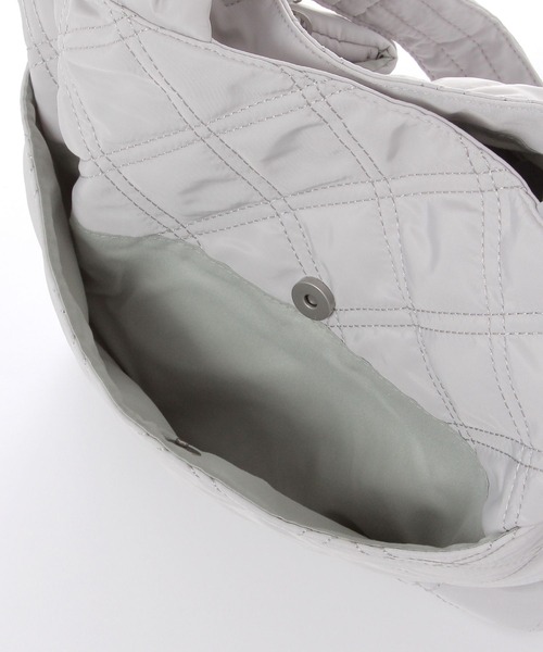 studio CLIP(スタディオクリップ)の「【人間工学に基づいて考えた!】からだよろこぶキルトトート&ショルダーバッグ(トートバッグ・レディース・ライトグリーン/グレー/ブラック・FREE)」の17枚目の写真