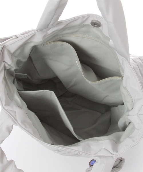 studio CLIP(スタディオクリップ)の「【人間工学に基づいて考えた!】からだよろこぶキルトトート&ショルダーバッグ(トートバッグ・レディース・ライトグリーン/グレー/ブラック・FREE)」の18枚目の写真