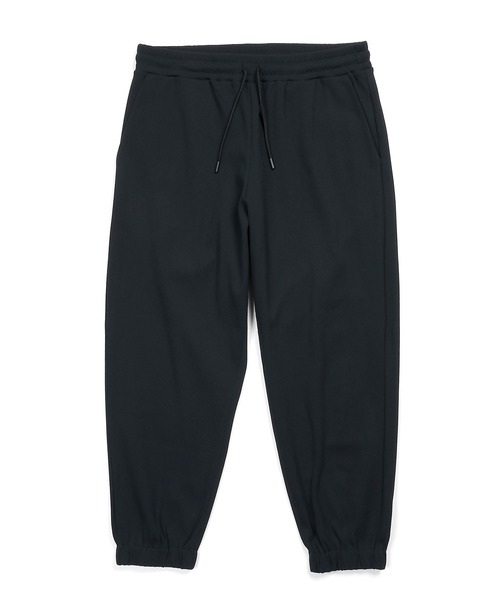 The DUFFER of ST.GEORGE（ザダファーオブセントジョージ）の「「AIR FLEX」SETUP HONEYCOMB GYM PANTS：機能素材 「エアフレックス」セットアップ ジムパンツ（スウェットパンツ・メンズ・ブラック/ネイビー・X-LARGE/LARGE/MEDIUM/SMALL）」の10枚目の写真