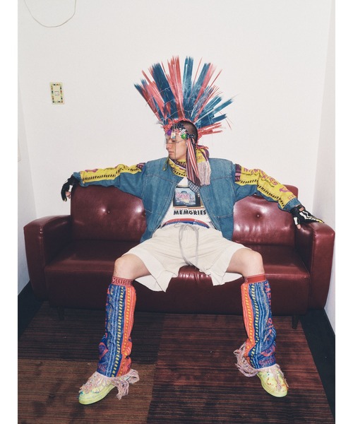 SEVESKIG（セヴシグ）の「SEVESKIG/セブシグ/袖切り替えDENIM JKT_JK-SV-NRS-1004（デニムジャケット・メンズ・ブラック/インディゴブルー・SMALL/MEDIUM/LARGE/X-LARGE）」の14枚目の写真