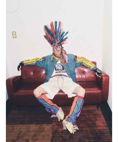 SEVESKIG（セヴシグ）の「SEVESKIG/セブシグ/袖切り替えDENIM JKT_JK-SV-NRS-1004（デニムジャケット・メンズ・ブラック/インディゴブルー・SMALL/MEDIUM/LARGE/X-LARGE）」の17枚目の写真