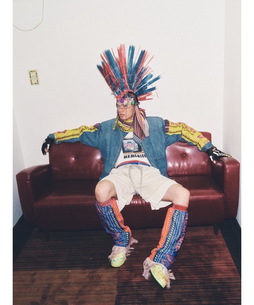 SEVESKIG（セヴシグ）の「SEVESKIG/セブシグ/袖切り替えDENIM JKT_JK-SV-NRS-1004（デニムジャケット・メンズ・ブラック/インディゴブルー・SMALL/MEDIUM/LARGE/X-LARGE）」の19枚目の写真