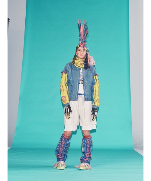 SEVESKIG（セヴシグ）の「SEVESKIG/セブシグ/袖切り替えDENIM JKT_JK-SV-NRS-1004（デニムジャケット・メンズ・ブラック/インディゴブルー・SMALL/MEDIUM/LARGE/X-LARGE）」の21枚目の写真