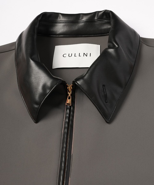 Double Cloth Half Zip Riders Pullover（ブルゾン）｜CULLNI（クルニ