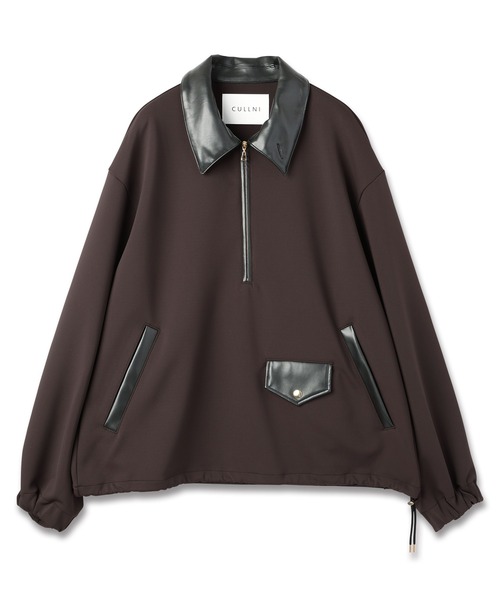 CULLNI クルニ 24SS ハイネック ゴールド ジップ ブルゾン CULLNI クルニ 24SS ハイネック ゴールド ジップ ブルゾン CULLNI
