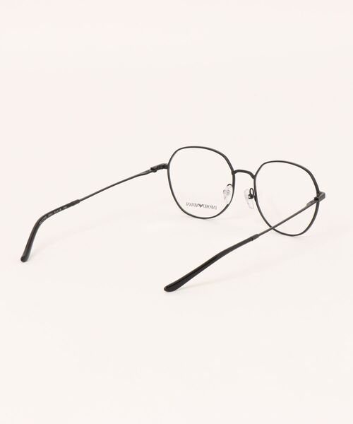 EMPORIO ARMANI(エンポリオアルマーニ)の「【EMPORIO ARMANI/エンポリオアルマーニ】ラウンド メガネ EA1174D 3001(メガネ・メンズ・ブラック・FREE)」の3枚目の写真
