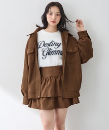 INGNI | フェイクスエードフリルスカパン(スカート)