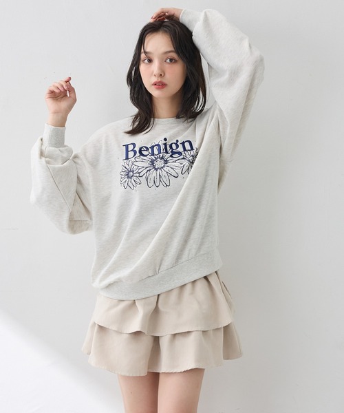 INGNI（イング）の「フェイクスエードフリルスカパン(セットアップ対応)（スカート・レディース・アイボリー/キャメル/ブラック・FREE）」の2枚目の写真