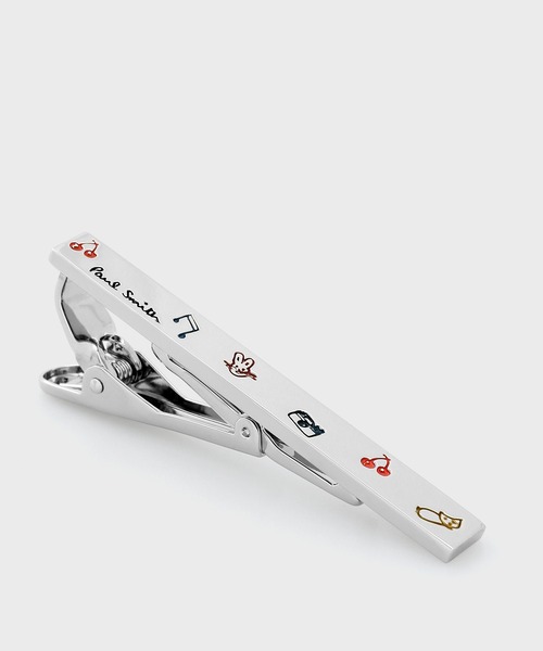 Paul Smith（ポールスミス）の「マルチカラードローイング タイバー【250908 250】（ネクタイピン・メンズ・シルバー・FREE）」の2枚目の写真