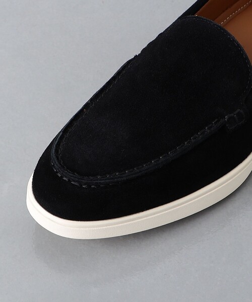 UNITED ARROWS(ユナイテッドアローズ)の「<IL MOCASSINO> NEW PIETRASANTA/スエードスリッポン(スリッポン・メンズ・ブラック・41)」の3枚目の写真