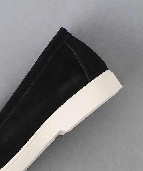 UNITED ARROWS(ユナイテッドアローズ)の「<IL MOCASSINO> NEW PIETRASANTA/スエードスリッポン(スリッポン・メンズ・ブラック・41)」の4枚目の写真