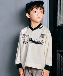 apres les cours | 襟付きユニフォーム風Tシャツ(Tシャツ/カットソー)