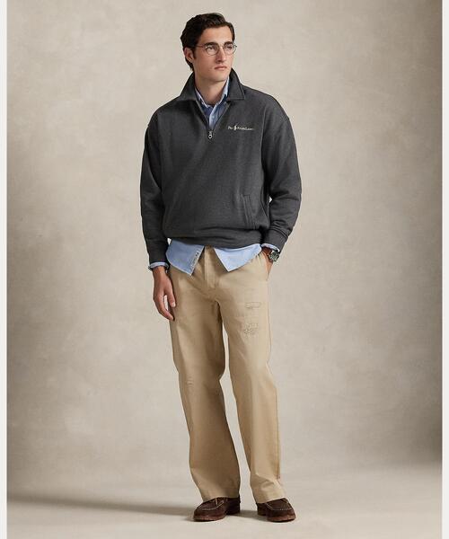 POLO RALPH LAUREN(ポロ ラルフ ローレン)の「リラックス フィット ロゴ フリース スウェットシャツ(スウェット・メンズ・グレー系・XXL/XS/XL/S/M/L)」の3枚目の写真