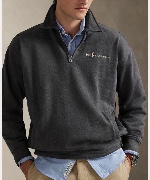 POLO RALPH LAUREN(ポロ ラルフ ローレン)の「リラックス フィット ロゴ フリース スウェットシャツ(スウェット・メンズ・グレー系・XXL/XS/XL/S/M/L)」の5枚目の写真