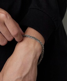 Theater code（シアターコード）の「Unisex Chain Design Bracelet / ユニセックス チェーンデザインブレスレット（ブレスレット）」