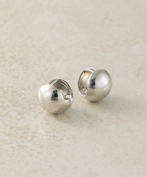 COLONY 2139(コロニートゥーワンスリーナイン)の「スフィアワンタッチピアス(ピアス(両耳用)・レディース・シルバー/ゴールド・FREE)」の4枚目の写真