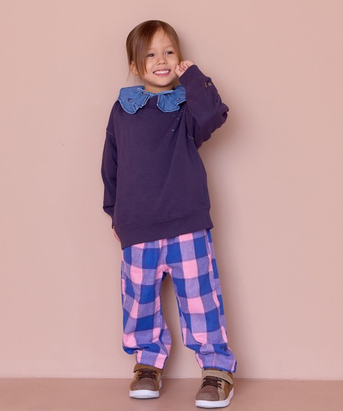 MARKEY'S(マーキーズ)の「デニムフリルカラーブラウス(シャツ/ブラウス・キッズ・ブルー系その他/ブラック系その他・90/100/110/120/130/140/150)」の18枚目の写真