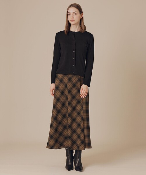 MACKINTOSH LONDON(マッキントッシュ ロンドン)の「カシミヤブレンドソフトニットカーディガン(カーディガン/ボレロ・レディース・グレー/ブラック/ピンク系その他2・38)」の5枚目の写真