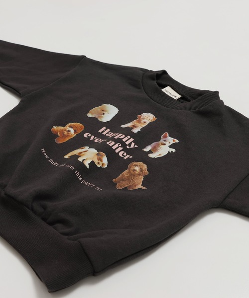 JAM & LINK（ジャムアンドリンク）の「BIGシルエット プリント裏毛トレーナー（スウェット・キッズ・J/C/E/D/H/A/F/L/K/I/G/B・130/120/110/100/140/160/150）」の21枚目の写真