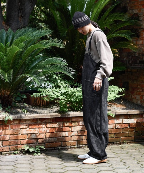 niko and...（ニコアンド）の「ワッフルヘンリーロンT（Tシャツ/カットソー・メンズ・オフホワイト/ブラック/ベージュ・LARGE/MEDIUM）」の6枚目の写真