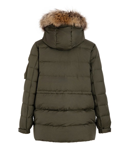 TATRAS マスタード ダウンジャケット TATRAS (タトラス) フード着脱 フルジップ ダウンジャケット AGORDO