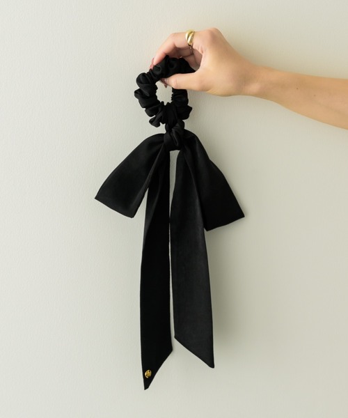 muku（ムク）の「CHOUCHOU/Ribbon（シュシュ・レディース・ブラック・FREE）」の16枚目の写真