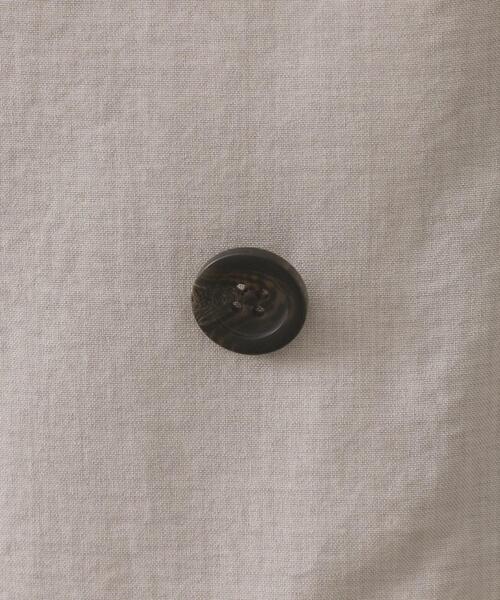 OPAQUE.CLIP（オペークドットクリップ）の「リネンライクダブルジャケット【洗える】（テーラードジャケット・レディース・ブラック/ライトベージュ/ブラウン系その他・38/40/42）」の11枚目の写真