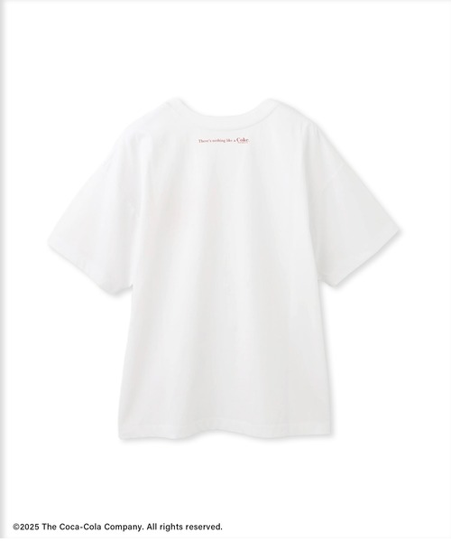 Coca Cola（コカコーラ）の「【Coca-Cola】VIS別注フォト＆ロゴプリントアソートTシャツ（Tシャツ/カットソー・レディース・チャコールグレー/ピンク/ホワイト・FREE）」の14枚目の写真