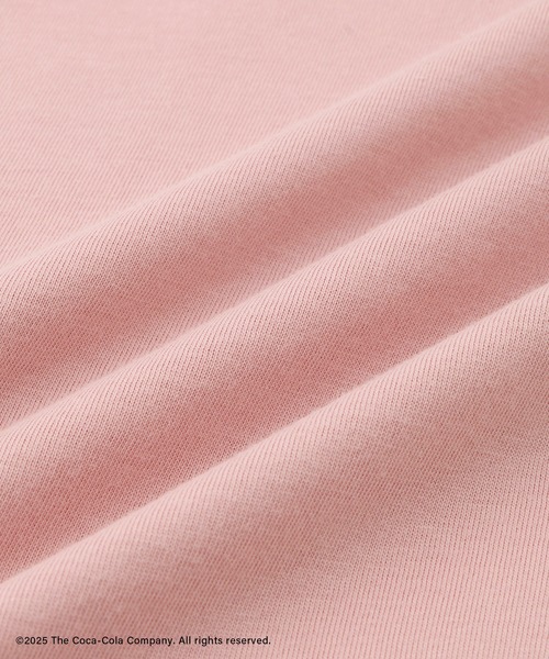 Coca Cola（コカコーラ）の「【Coca-Cola】VIS別注フォト＆ロゴプリントアソートTシャツ（Tシャツ/カットソー・レディース・チャコールグレー/ピンク/ホワイト・FREE）」の21枚目の写真