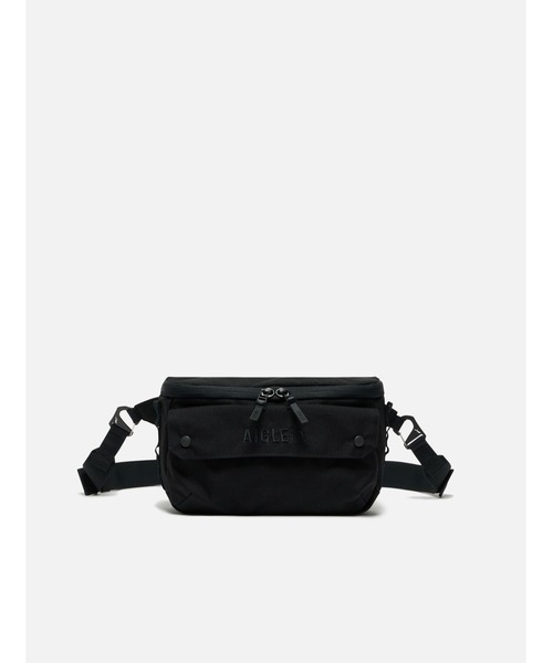 AIGLE（エーグル）の「撥水 ハイキング クロスボディバッグ（ボディバッグ/ウエストポーチ・レディース・カーキ/ブラック・FREE）」の2枚目の写真