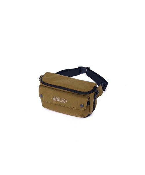 AIGLE（エーグル）の「撥水 ハイキング クロスボディバッグ（ボディバッグ/ウエストポーチ・レディース・カーキ/ブラック・FREE）」の3枚目の写真
