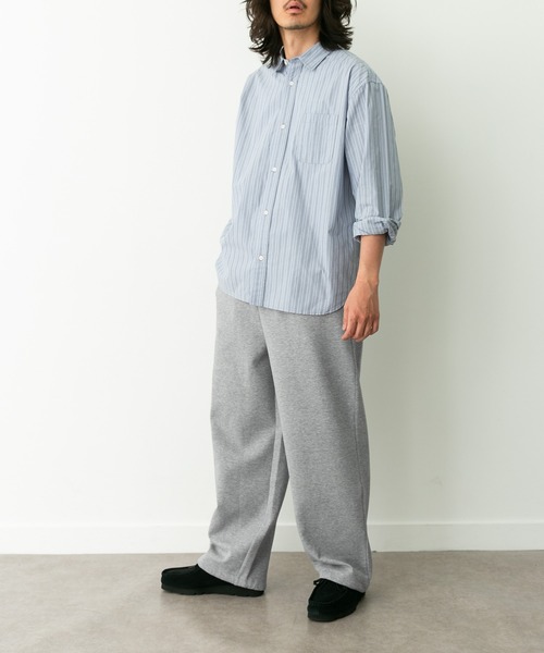 URBAN RESEARCH Sonny Label（アーバンリサーチサニーレーベル）の「リラックスワイドスウェットパンツ（その他パンツ・メンズ・ブラック/グレー系その他・MEDIUM/LARGE）」の19枚目の写真