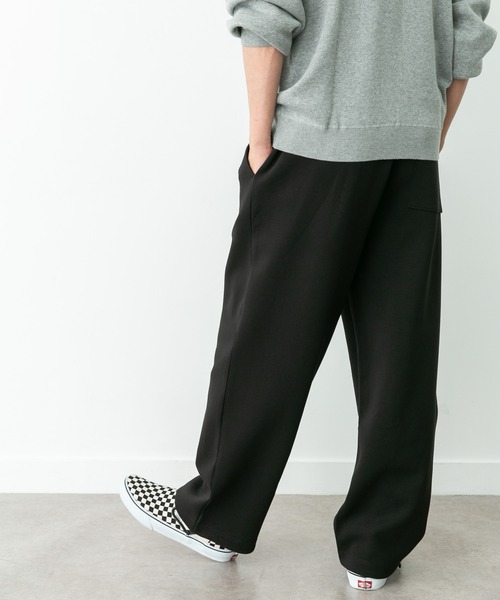 URBAN RESEARCH Sonny Label（アーバンリサーチサニーレーベル）の「リラックスワイドスウェットパンツ（その他パンツ・メンズ・ブラック/グレー系その他・MEDIUM/LARGE）」の20枚目の写真