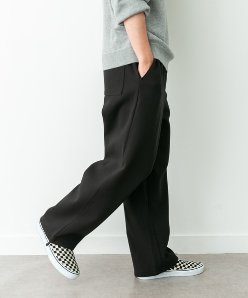 URBAN RESEARCH Sonny Label（アーバンリサーチサニーレーベル）の「リラックスワイドスウェットパンツ（その他パンツ・メンズ・ブラック/グレー系その他・MEDIUM/LARGE）」の21枚目の写真