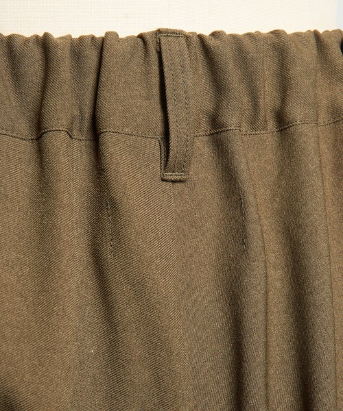 gomme（ゴム）の「ウォームPツイル　ダブルヘムサルエル（その他パンツ・レディース・ブラック/カーキ/パープル・MEDIUM）」の18枚目の写真