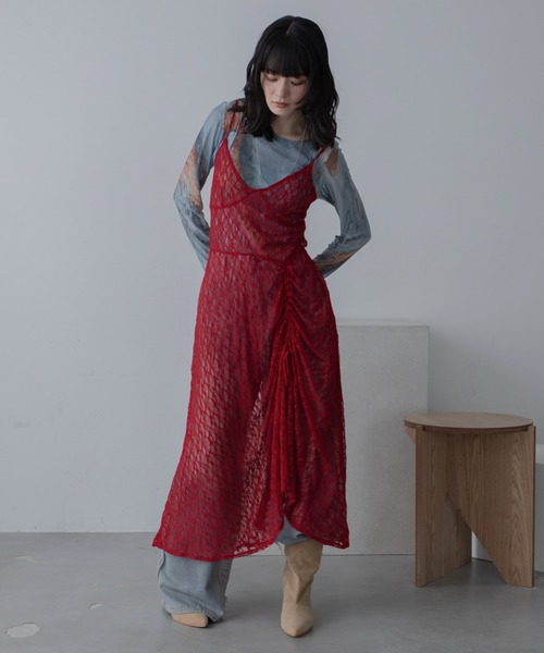 VACANCY（ヴァカンシー）の「ワイドポインテッドトゥブーツ（ブーツ・レディース・ブラック/ベージュ・MEDIUM/LARGE）」の4枚目の写真