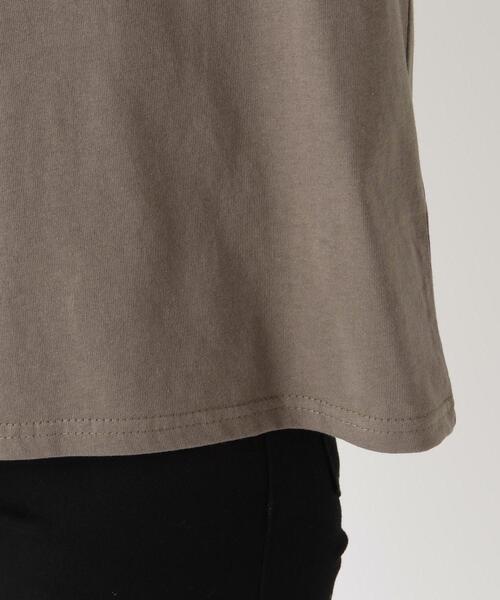 one'sterrace(ワンズテラス)の「パフスリーブ 長袖コットンプルオーバー(Tシャツ/カットソー・レディース・ブラック系8/ブラウン系8/アイボリー系8/ネイビー系5/レッド系9・02)」の12枚目の写真