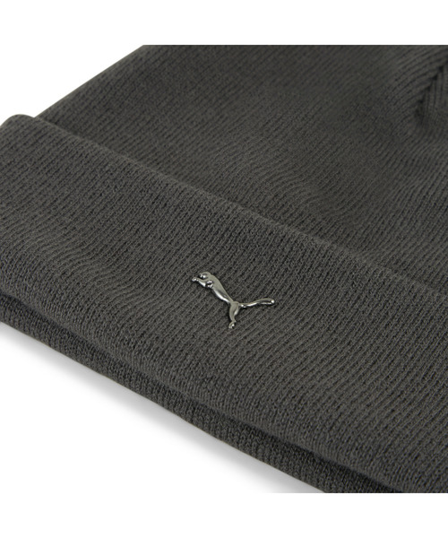 PUMA（プーマ）の「PUMA プーマ ユニセックス メタル プーマキャット ハイクラウン ビーニー（ニットキャップ/ビーニー・メンズ・ネイビー/ダークグレー/サーモンピンク/ブラック/オフホワイト・フリー）」の9枚目の写真