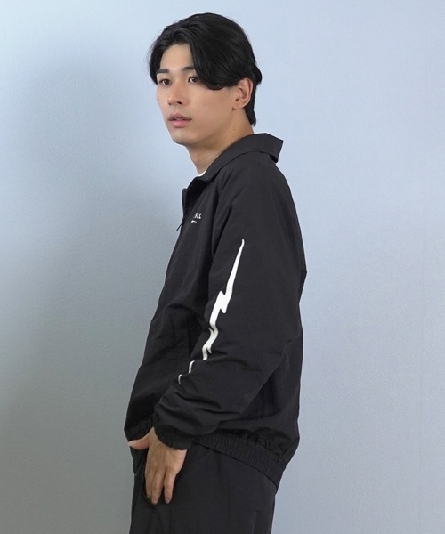 メンズウェア GOTL RELAXED TRACK JACKET - JET BLACK セール】Electric/エレクトリック TRACK JACKET ジャケット