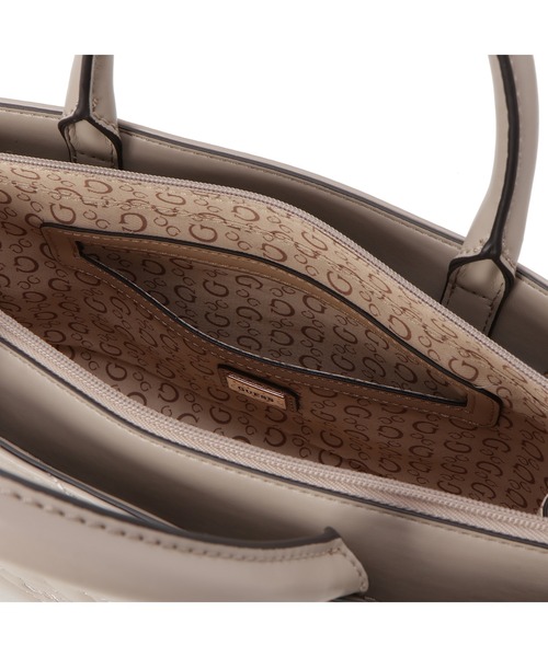 Guess（ゲス）の「BRIELLA Satchel サッチェル ハンドバッグ （ハンドバッグ・レディース・ライトベージュ・ONE SIZE）」の7枚目の写真